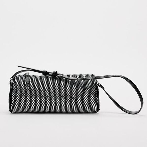 ZARA SHIMMERY DUFFEL BAG - Picture 4 of 10